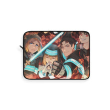 Load image into Gallery viewer, Laptop Sleeve Fire Force Design 1
