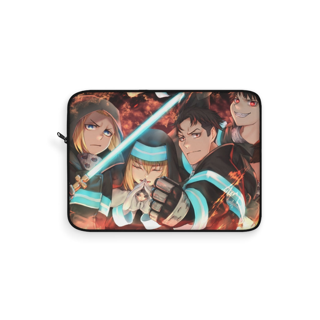 Laptop Sleeve Fire Force Design 1